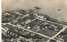 AZ 812  / C P S M      PORT STANLEY  FALKLAND ISLANDS FROM THE AIR - Falkland Islands