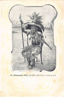 Equatorial Guinea - FERNANDO POO - Botuben, Jefe Bubi, En Traje De Gala - Publ. Cunill--Barna 12 - Equatorial Guinea