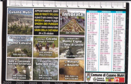 Delcampe - Calendarietto - Comune Dci Cusano Mutri - Anno 2009 - Petit Format : 2001-...