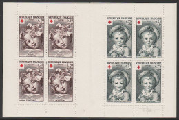 ** CARNETS CROIX ROUGE - ** - N°1366a/67a 2ème Tirage - TB - Red Cross