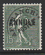 ** COURS D'INSTRUCTION - ** - Préo - N°45 CI1 - 15c Vert Gris - TB - Instructional Courses