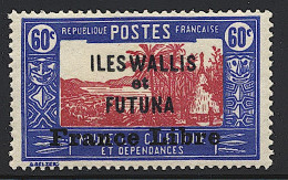* WALLIS ET FUTUNA - * - N°108 - 60c Outremer Et Rouge Carminé - TB - Other & Unclassified