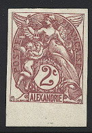 * ALEXANDRIE - * - N°20b - 2c Brun Lilas - ND - Bdf Inf. - TB - Other & Unclassified