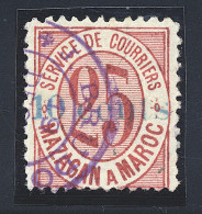O MAROC POSTES LOCALES - MAZAGAN à MARRAKECH - O - N°45B - 10c S/25c - Surch. Bleue - TB - Other & Unclassified