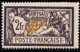** PORT SAÏD - ** - N°33a - 2F Violet Foncé - Bdf – TB - Other & Unclassified