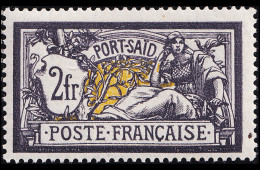 * PORT SAÏD - * - N°33a - 2F Violet Très Foncé - Bon Centrage - TB - Other & Unclassified