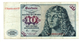 Germania - 10 Mark 1980    +++++++ - 10 Deutsche Mark