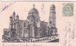 Delcampe - PARIS EGLISE DU SACRE COEUR A MONTMARTRE LITHO    REF 86133 - Kirchen