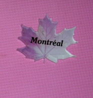 Magnet -  Le Canada Et Sa Feuille D'Erable - Tourism
