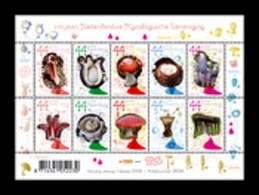 Nederland NVPH 2593-02 V2593-02 Vel Mycologische Vereniging 2008 MNH Postfris Mushrooms Paddenstoelen - Autres & Non Classés