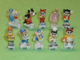 TC18 / Fève / Série De Fèves Complète : P'tit Loup 1997 - Disney