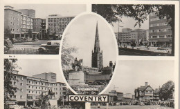 AK Coventry - Multi-view Card - Ca. 1960   (73566) - Coventry