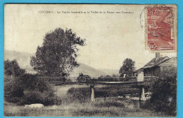 88 - COUSSEY +++ La Vieille Passerelle Et La Vallée De La Meuse Vers Domrémy +++ - Coussey