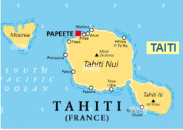 1896, Océanie Polynésie CaD Taiti, 8/02/96, Sur Fragment Lettre, 3 Timbres, Paire à 50c Et 1 à 25c.+ R. New-York N°76154 - Tahiti