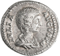 Iulia Domna (+ 217 N.Chr.): Lot 2 Stück; AR-Denar, DIANA LVCIFERA, 2,97 G Und AR - The Severans (193 AD To 235 AD)