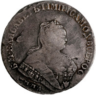 Russland: Elizabeth 1741-1762: Rubel 1751 ММД, Moskau. KM# C 19, Bitkin 123. 25, - Russia