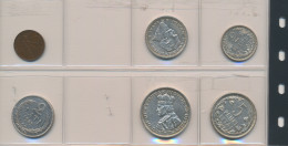 Litauen: 4 Münzen Der 20er Und 30er Aus Litauen (2, 5, 5 Und 10 Litai) Sowie 2 M - Lithuania