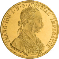 Österreich - Anlagegold: Franz Joseph I. 1848-1916: 4 Dukaten 1915 (NP), Friedbe - Austria