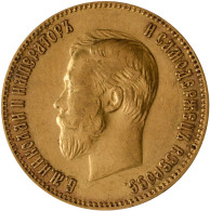 Russland - Anlagegold: Nikolaus II. 1894-1917: 10 Rubel 1901 (AP - Alexander Red - Russia