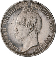 Anhalt-Dessau: Leopold Friedrich 1817-1871: Taler 1866 A, Herzog VON Anhalt. AKS - Other & Unclassified