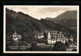 AK Walchwil A. Zugersee, Erholungsheim St. Elisabeth Mit Hügeln  - Walchwil