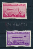 ** Liechtenstein 1936 Zeppelin Mi 149-150 (Mi EUR 250.-) (Mi 149 Körömnyom / Small Crease) - Other & Unclassified