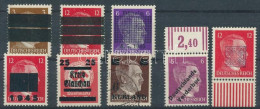 **, O Deutsches Reich 1945 Helyi Kiadások: Barsinghausen, Döbeln, Netzschkau-Reichenbach, Glauchan, Meissen, Wurzen + Ku - Other & Unclassified