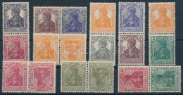 * Deutsches Reich 1918-1921 Összefüggések S3, S5, S9, S13, W14, K1, K3, K4 (Mi EUR 136.-) - Other & Unclassified