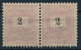 * 1899 2kr Pár Csillagvízjellel / Pair With Star In The Watermark - Other & Unclassified