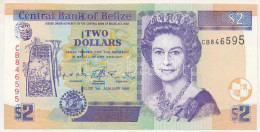 Belize 1999. 2$ T:AU Belize 1999. 2 Dollars C:AU Krause P#60a - Unclassified
