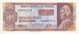 Bolívia 1984. 100.000B "20464067 B" T:UNC Bolivia 1984. 100.000 Bolivianos "20464067 B" C:AU Krause 171. - Unclassified