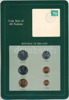 Írország 1980-1982. 1/2p-50p (6xklf), "Coin Sets Of All Nations" Forgalmi összeállítás Felbélyegzett Kartonlapon T:UNC I - Unclassified