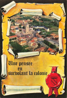 [-5%] FRANCE - Villeblevin - Vue Générale Aérienne - Edit CIM - Parchemein - Cahat - Eglise - Carte Postale - Villeblevin