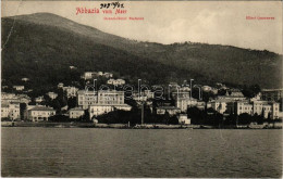 T3 1909 Abbazia, Opatija; Vom Meer, Grand Hotel Stefanie And Quarnero (EB) - Unclassified