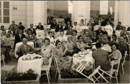 * T2 1928 Abbazia, Opatija; Szálloda, étterem, Terasz. Foto Mayer / Hotel, Restaurant, Terrace. Photo - Unclassified