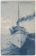 T4 1913 Riva Del Mandracchio, "TRIESTE" (később K.u.K. Kriegsmarine S.M. Kanonenboot I) (ázott / Wet Damage) - Unclassified