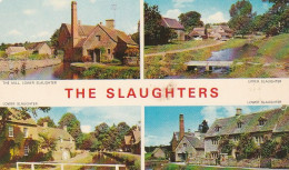 THE SLAUGHTERS MULTIVIEW- GLOUCESTERSHIRE - Unused Postcard - - Cheltenham
