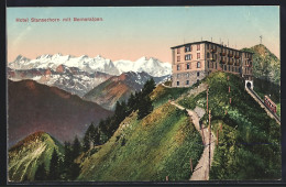 AK Stans, Hotel Stanserhorn Mit Berneralpen  - Stans