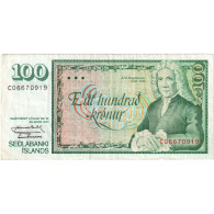 Islande, 100 Kronur, 1961-03-29, TTB - Islande