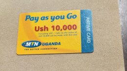 Uganda(UG-MTN-REF-0004B)-Pay As You Go-(34)(Ush-10.000)(1621519196116)(look Out Side)-good Card - Uganda