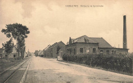 [-5%] BELGIQUE - Gheluwe - Melkerij En Iperstrate - Rail - Usine - Cheminée - Rue - Uitg P Ghesquiere - Carte Postale An - Wervik