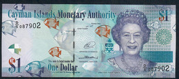 CAYMANS P38b 1 Dollar 2014 D/5 Issued 2015  UNC. - Isole Caiman