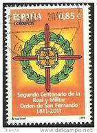 2012-ED. 4707-SERIE COMPLETA-CENT.DE LA REAL Y MILITAR ORDEN DE SAN FERNANDO-USADO - Gebraucht