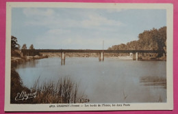 CPA   - Charmoy -(Yonne) - Les Bords De L'Yonne, Les Deux Ponts - Charmoy