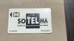 MALI-(SOT-0010)-Black Logo (SC4 Afnor)-(47)-(10units)-(40788)-(tirage-10.000)-used Card - Mali