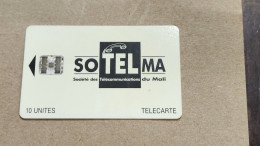 MALI-(SOT-0022B)-Dark Grey Logo-(51)-(10units)-(C53149155)-(tirage-100.000)-used Card - Mali