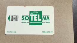 MALI-(SOT-0028A)-Green Logo (With Moreno-(54)-(60units)-(C53149218)-(tirage-100.000)-used Card - Mali