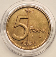 Delcampe - BELGIUM - 20 Francs 1996, KM# 191 (#7044) - 20 Francs