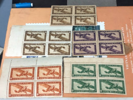 Indo-China Vietnam Stamps From French Colonial Vietnam From 1938 And 1945--1c 1c 2c 5c 50c  Sents -20 Stamps -5 PCS 5 Bl - Autres & Non Classés