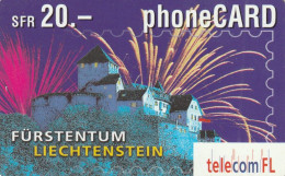 PREPAID PHONE CARD LIECHTENSTEIN  (CY938 - Liechtenstein